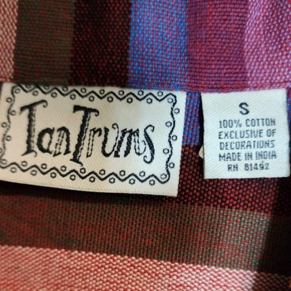 Tantrums Southwestern Embroidered Jacket Multicolor Bohemian Stripe Women - Picture 5 of 8